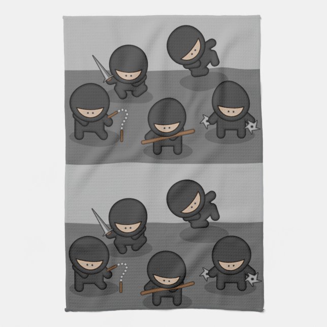 Little Ninjas Kitchen Towels (Vertical)