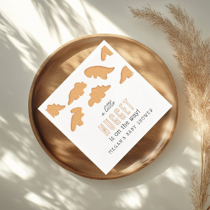 Little Nugget Baby Shower Napkins