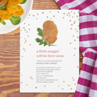 Little Nugget Chicken Nugget Girl Baby Shower