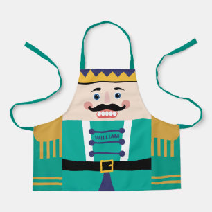 Little Nutcracker Solider Cute Costume for Kids Apron