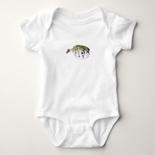 Little Ocean Critters Pufferfish Baby Bodysuit