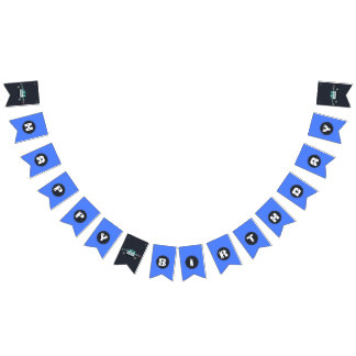 Little Officer Police Birthday | Personalized  Bunting
