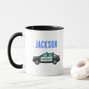 Little Officer Police Birthday Personalized Mug
