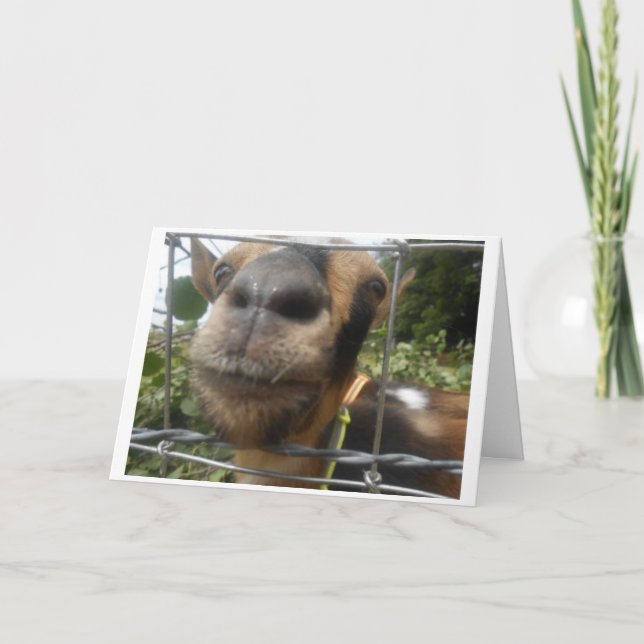 LITTLE OLD ME WISHES LITTLE OLD YOU BIRTHDAY CARD (Front)