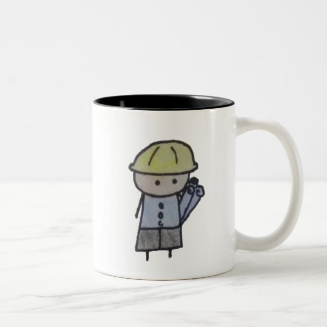 Little One architect two tone mug (Right)