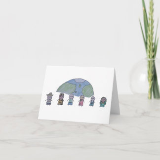 Little One children of the world note cards