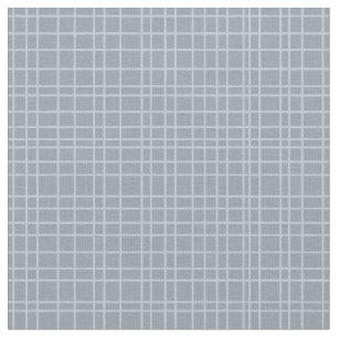 Little One Hand Drawn Grid - dusty steel grey Fabric