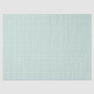 Little One Hand Drawn Grid - soft teal Tissue Paper