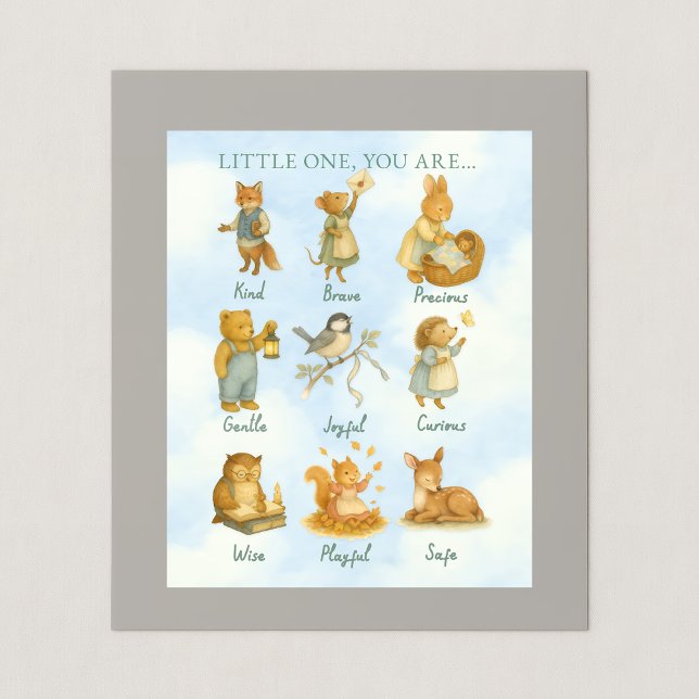 Little One, You Are Loved – Storybook Declaration  Poster (Creator Uploaded)