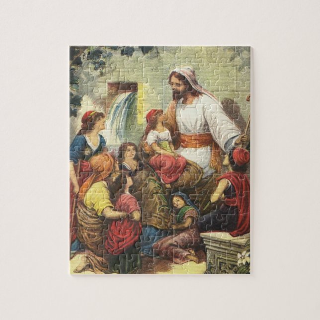 Little Ones To Him Belong Jigsaw Puzzle (Vertical)
