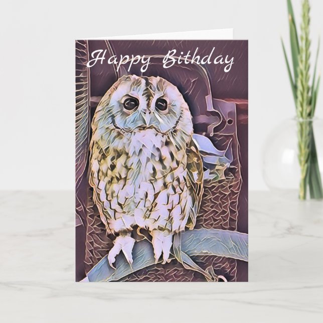LITTLE OWL  CARD (Front)