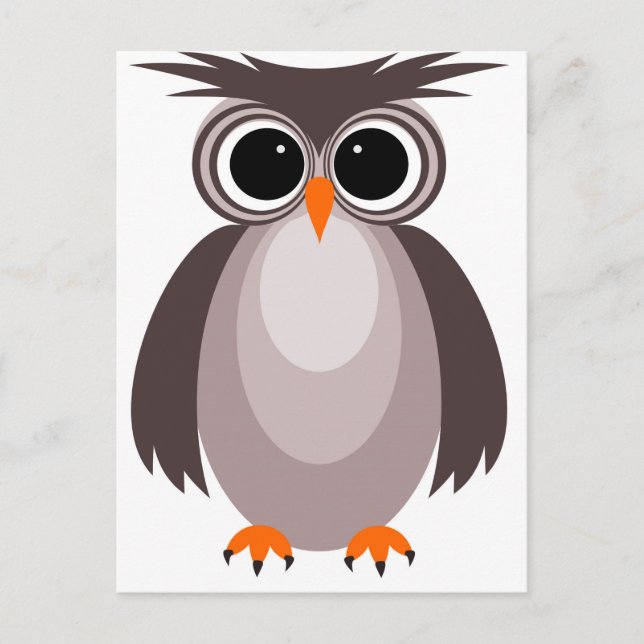 Little owl postcard (Front)