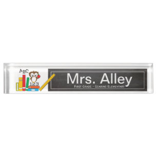Little Owl   Teacher Name Plate