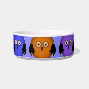 Little Owls Bowl For Cats