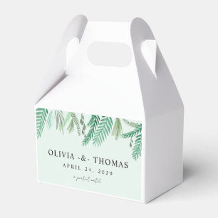 Little Palm Destination Wedding Favour Box