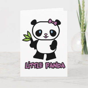 Little Panda Card