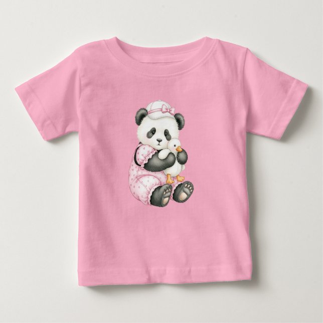  Little panda in a pink jumpsuit by Natasha Us   (Front)
