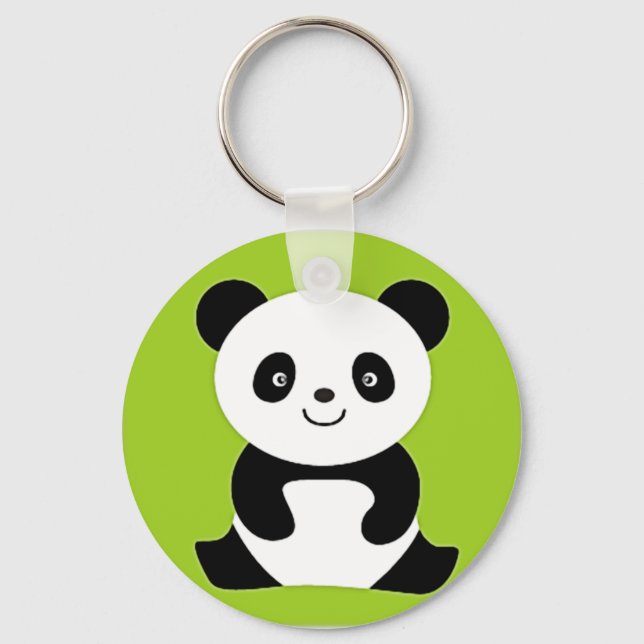 Little Panda Key Ring (Front)
