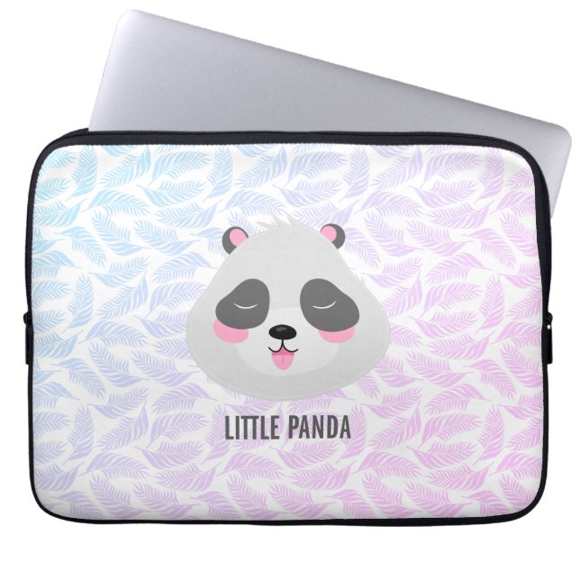Little panda laptop sleeve (Front)