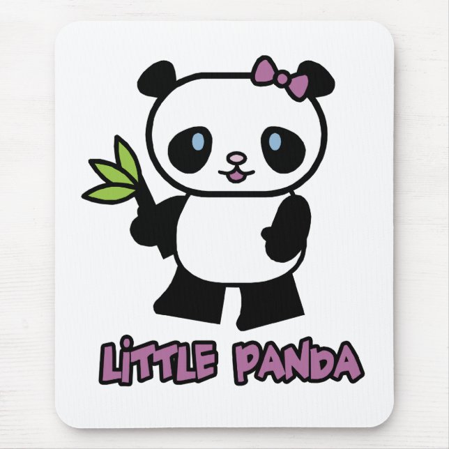 Little Panda Mouse Pad (Front)