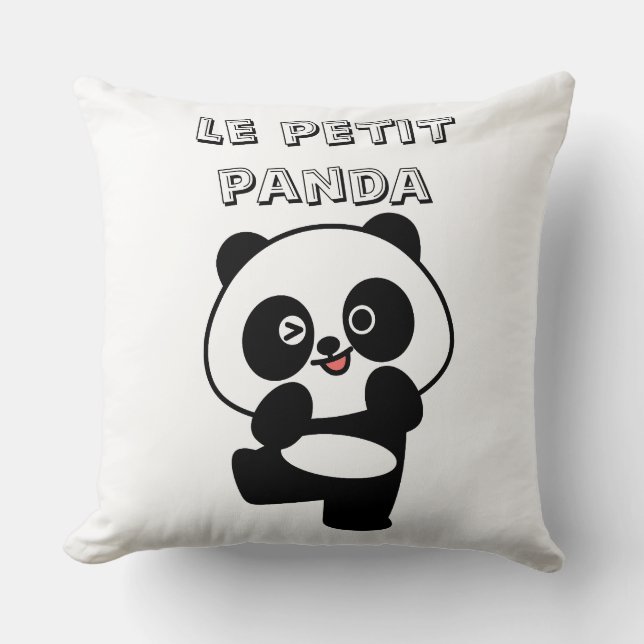 Little Panda Mug  Cushion (Front)