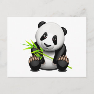 Little panda postcard