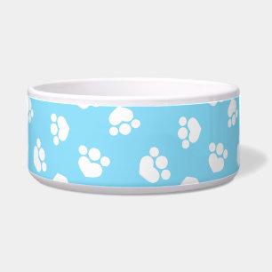 Little Paw Print Hearts Carribean Pooch