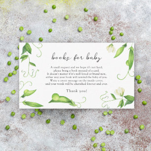 Little Pea - books for baby ticket Enclosure Card