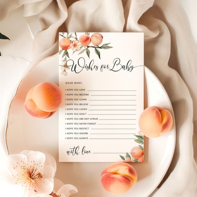 Little peach on the way wishes for baby (Creator Uploaded)