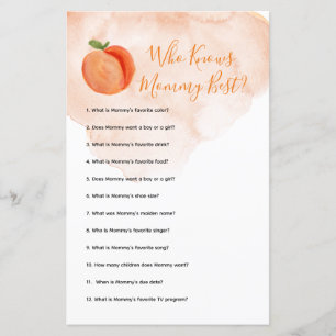 Little Peach Summer Who Knows Mummy Best Game