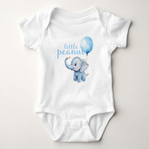 Little Peanut Blue Elephant Baby Bodysuit – Cute S