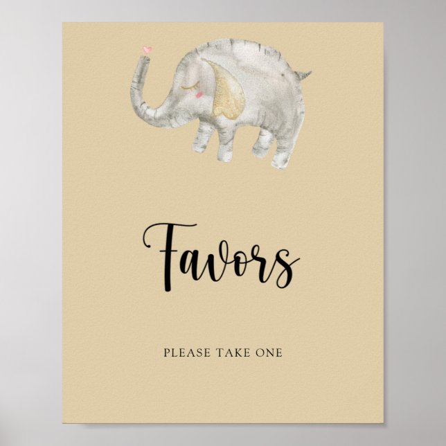 Little Peanut is on the way \  Favours Poster (Front)