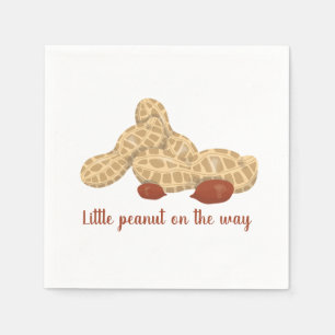 Little peanut on the way napkin