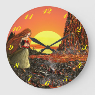 Little Pele Wall Clock