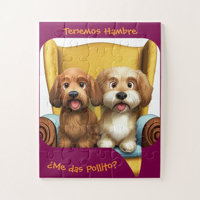 "Little Peludas" Puzzles (Vertical)