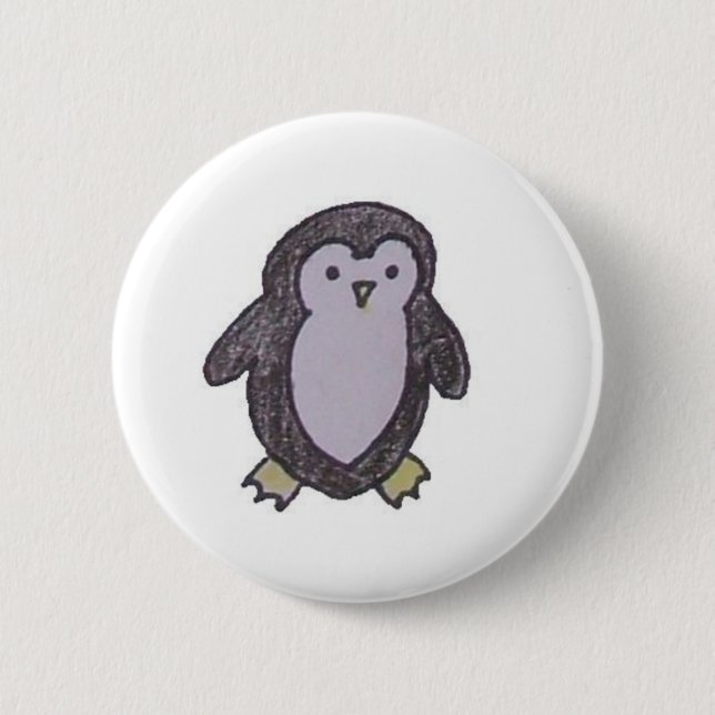 Little penguin button (Front)