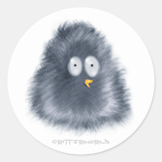 Little Penguin Critter Classic Round Sticker