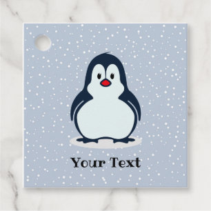 Little Penguin Design Favour Tag