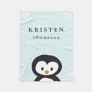 Little Penguin Fleece Blanket
