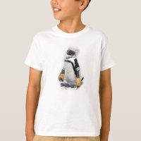 Little Penguin Wearing Hockey Gear