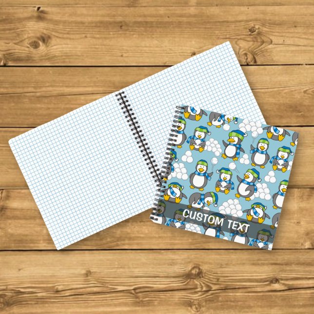 Little penguins background notebook (Creator Uploaded)