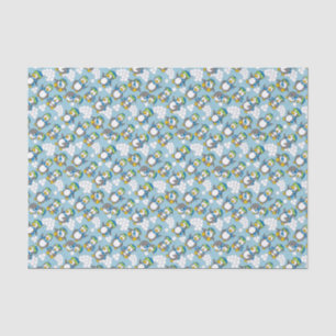 Little Penguins Background Tissue Paper
