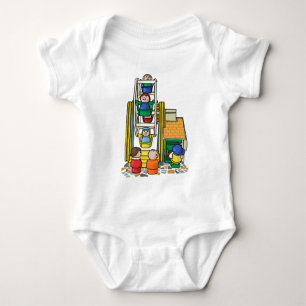 Little People Ferris Wheel Fun Baby Bodysuit