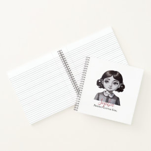 Little Perfect Girl of The Last Century watercolor Notebook
