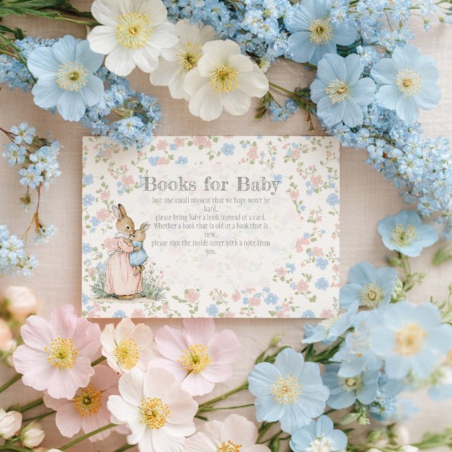 Little Peter Rabbit and Mum Books for Baby Enclosure Card (Creator Uploaded)