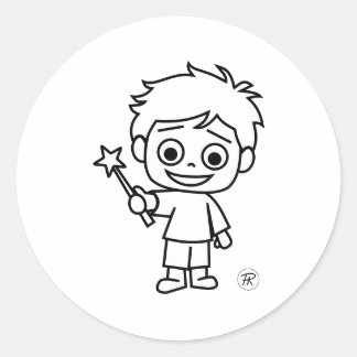 Little Phiri Classic Round Sticker