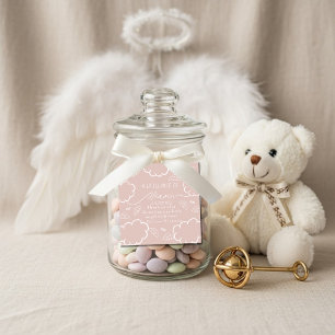 Little Piece of Heaven Pink  Thank You favor Tag