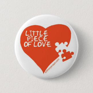 Little Piece of Love heart badge