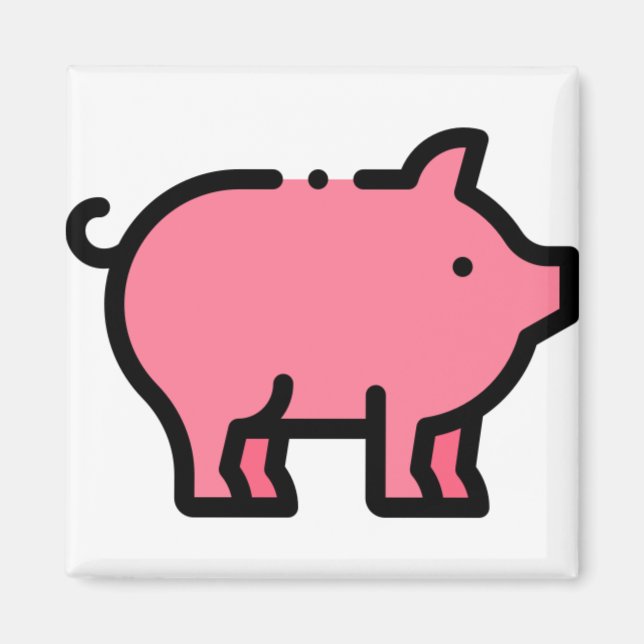 Little Pig Magnet (Front)