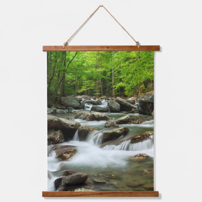 Little Pigeon River at Greenbrier Hanging Tapestry (Front)